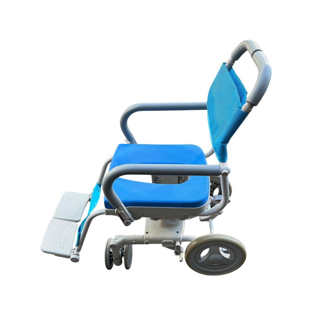 ウチエ シャワー椅子 くるくるチェアD シャワーキャリー お風呂 介護