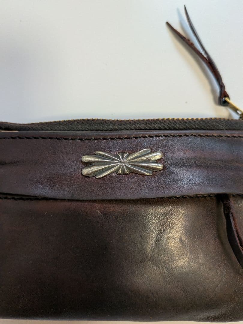 LARRY SMITH ダークブラウン小型財布 ラリースミス - メルカリ