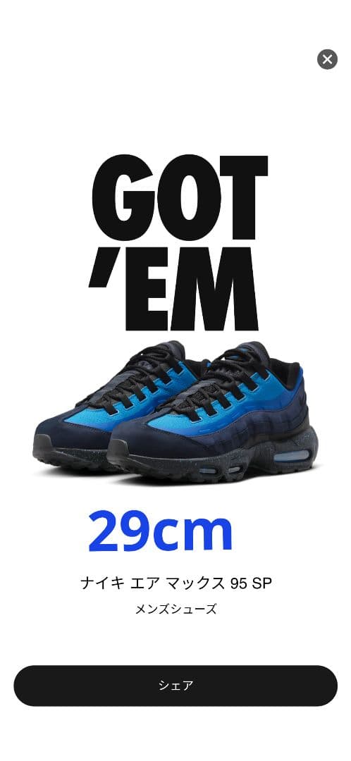 Stash × Nike AirMax95 スタッシュエアマックス95 29cm NIKE公式】エア マックス 95 x スタッシュ 'Black and Harbor Blue