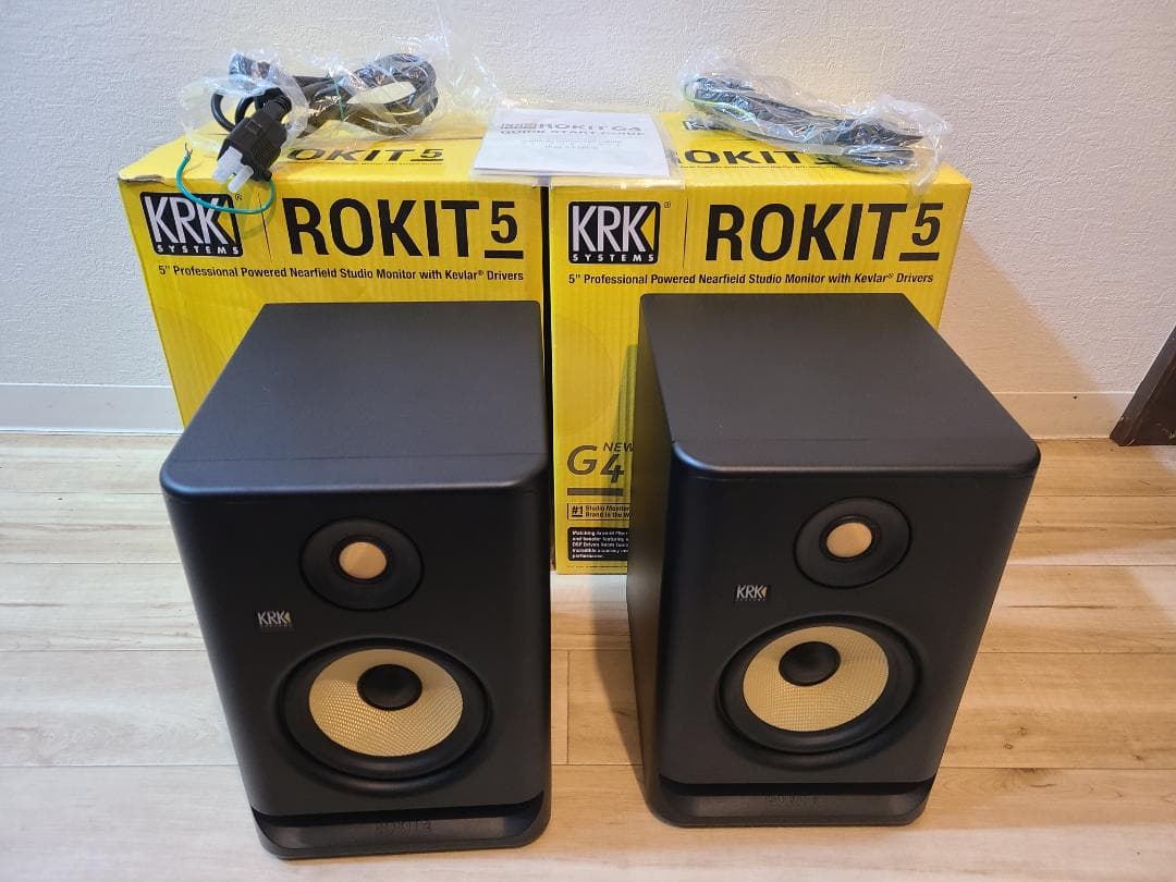 KRK ROKIT5 G4 ペア Amazon.com: KRK RP5 Rokit 5 G4 Professional Bi-Amp 5