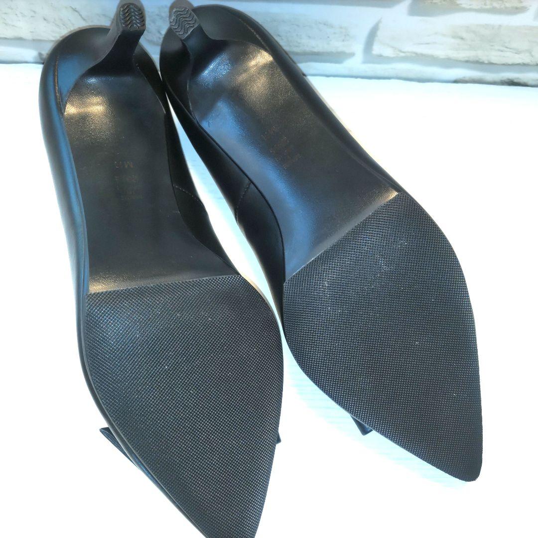 【超美品】DIANA☆パンプス☆バックル付き☆黒☆23.5cm