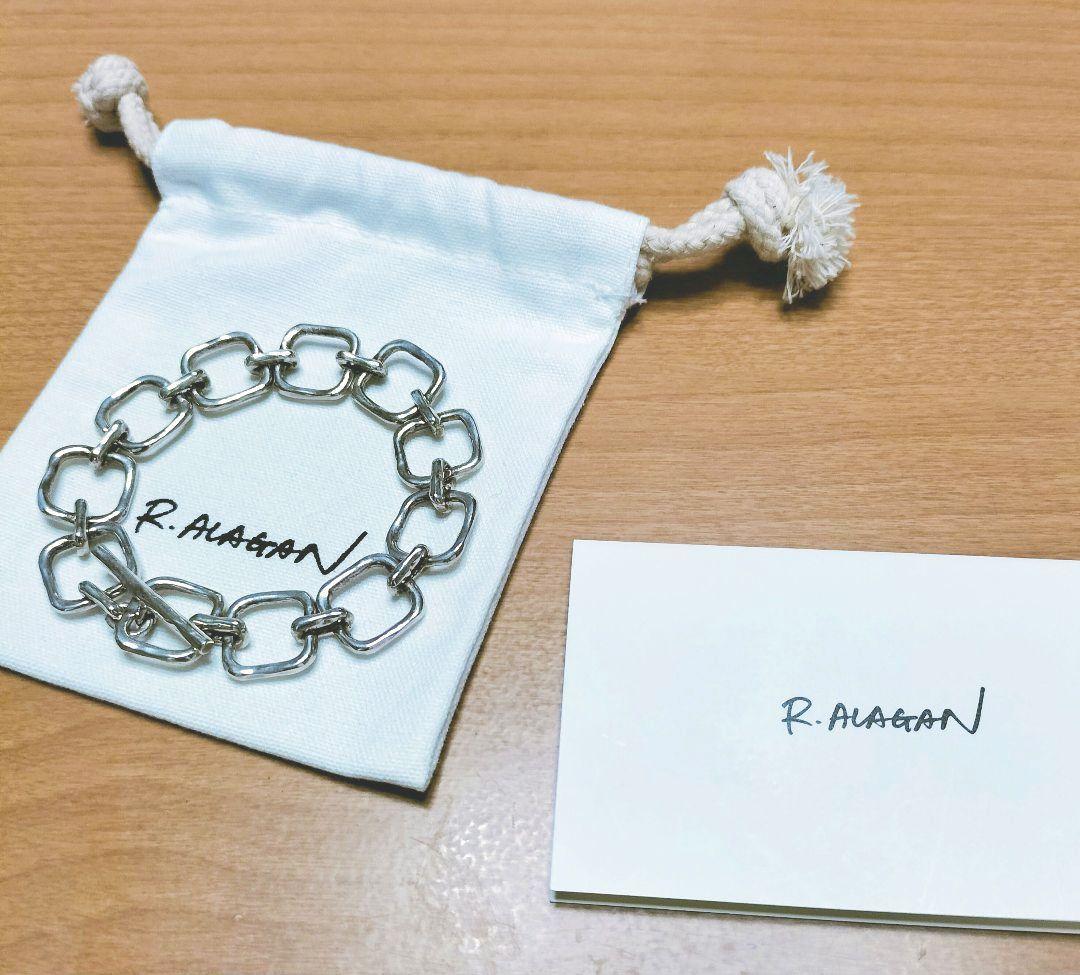 R.ALAGAN ブレスレット　シルバー　18.5cm