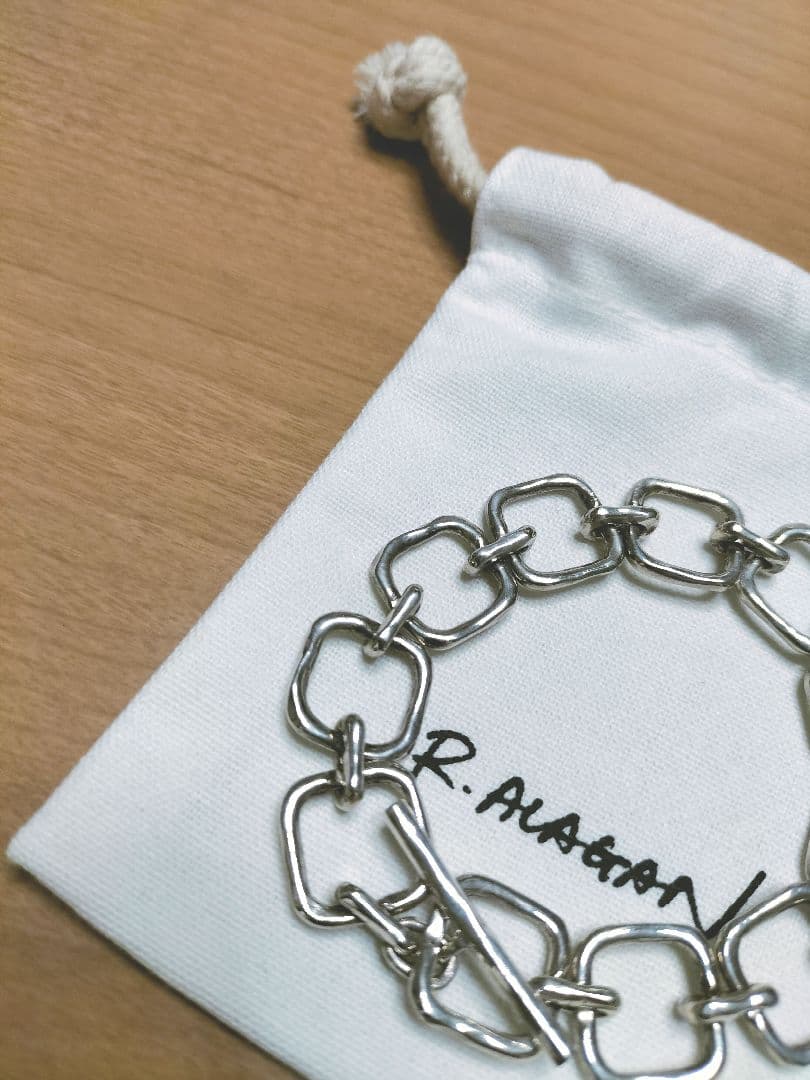 R.ALAGAN ブレスレット　シルバー　18.5cm