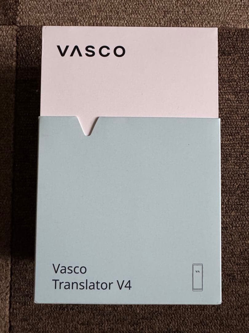 新品未使用Vasco Translator V4 翻訳機　専用ケース・フィルム付 Amazon.co.jp: 収納ケース Vasco Translator V4/M3音声翻訳機対応