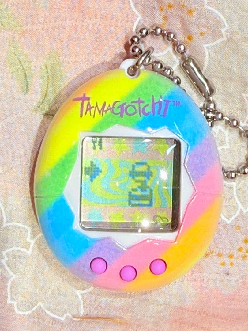 【動作確認済】Original Tamagotchi Spring Stripe
