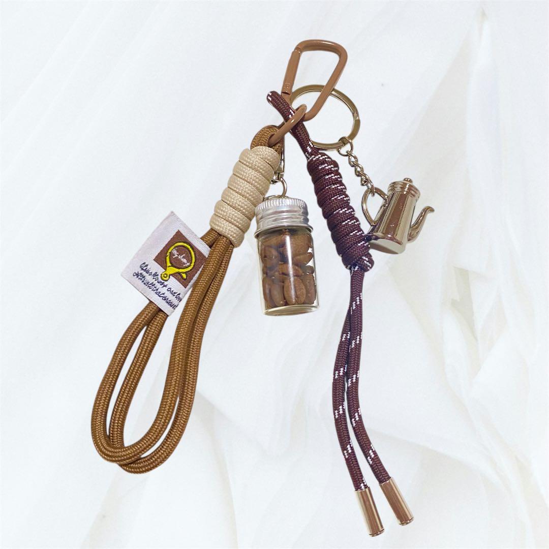 まな様専用6個おまとめ】じゃらじゃらキーホルダー コーヒー豆 ケトル