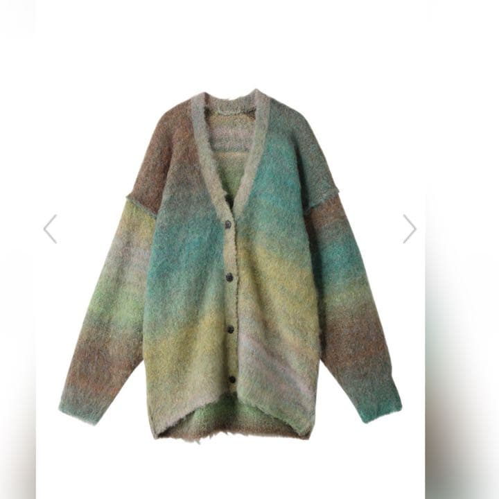 silent サイレント 川口春奈 グラデーションループシャギーニット