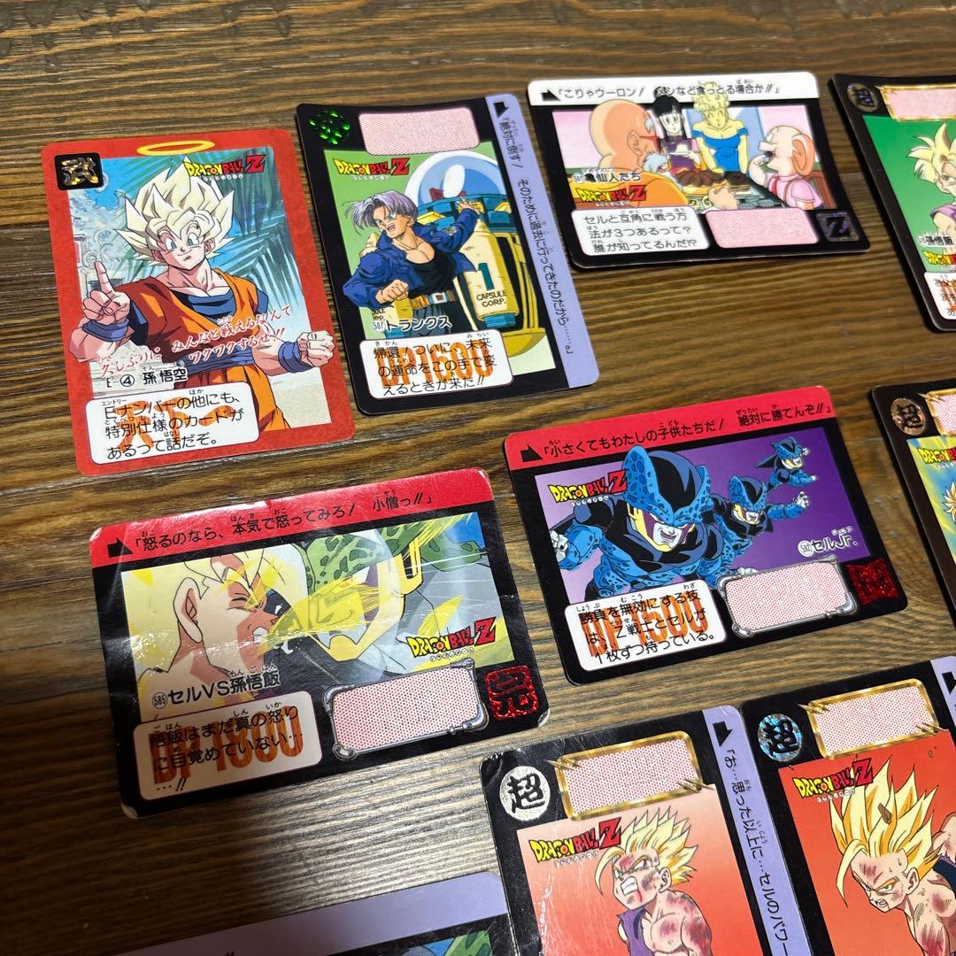 レア Vintage ドラゴンボールZ カードダス 1993 バンダイ35枚キラ