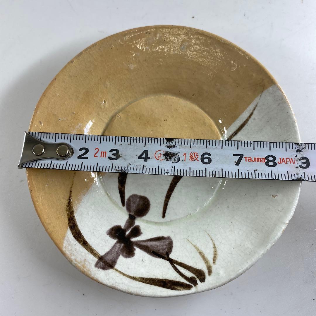 尾形乾山 絵替小皿 4枚 直径9.2㎝ タコオ 東な7-0223②