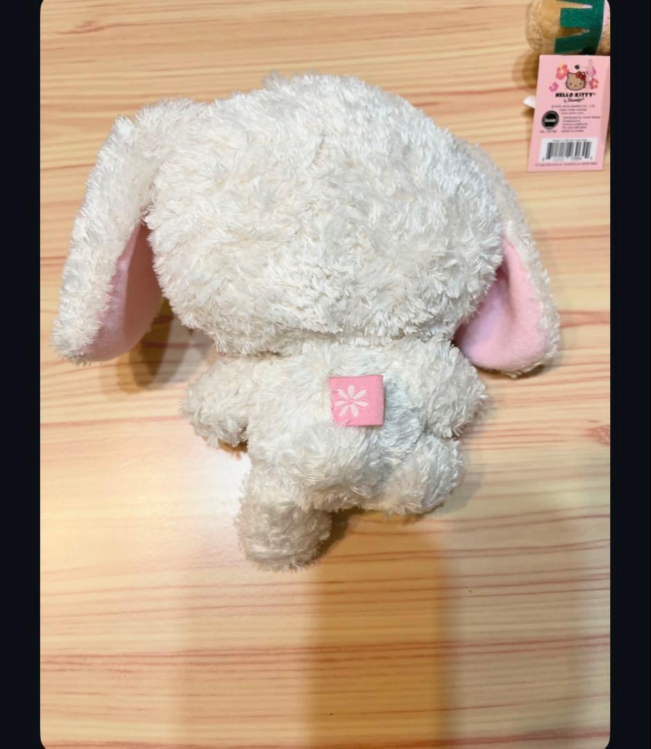 シュガーバニーズ　しろうさ　刺繍入り