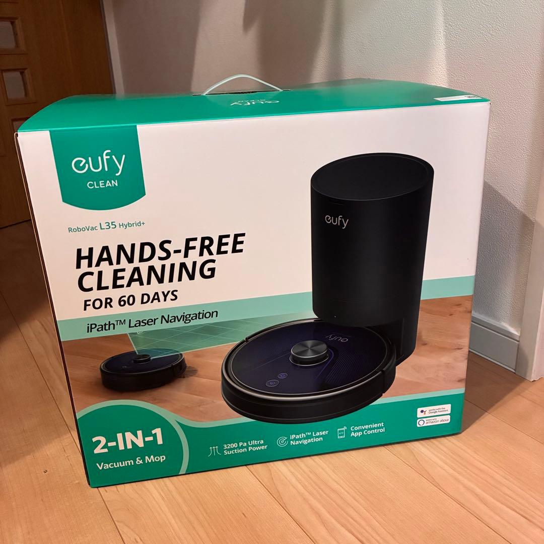掃除機・クリーナー Eufy Robovac L35 Hybrid 2-in-1 楽天市場】Anker Eufy RoboVac L35 Hybrid+ アンカー ユーフィ