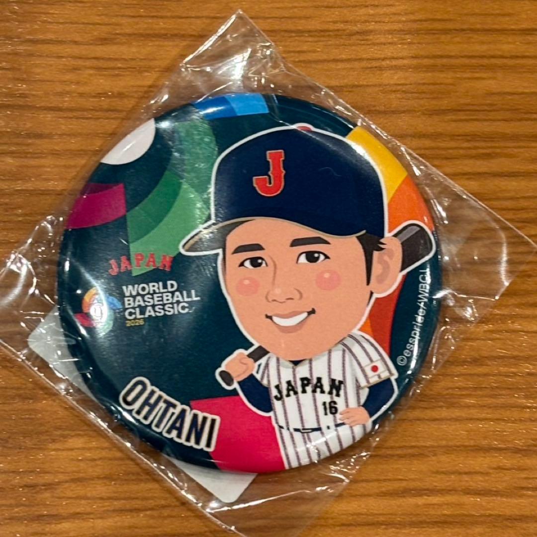 WBC 侍ジャパン 大谷翔平缶バッチ - メルカリ