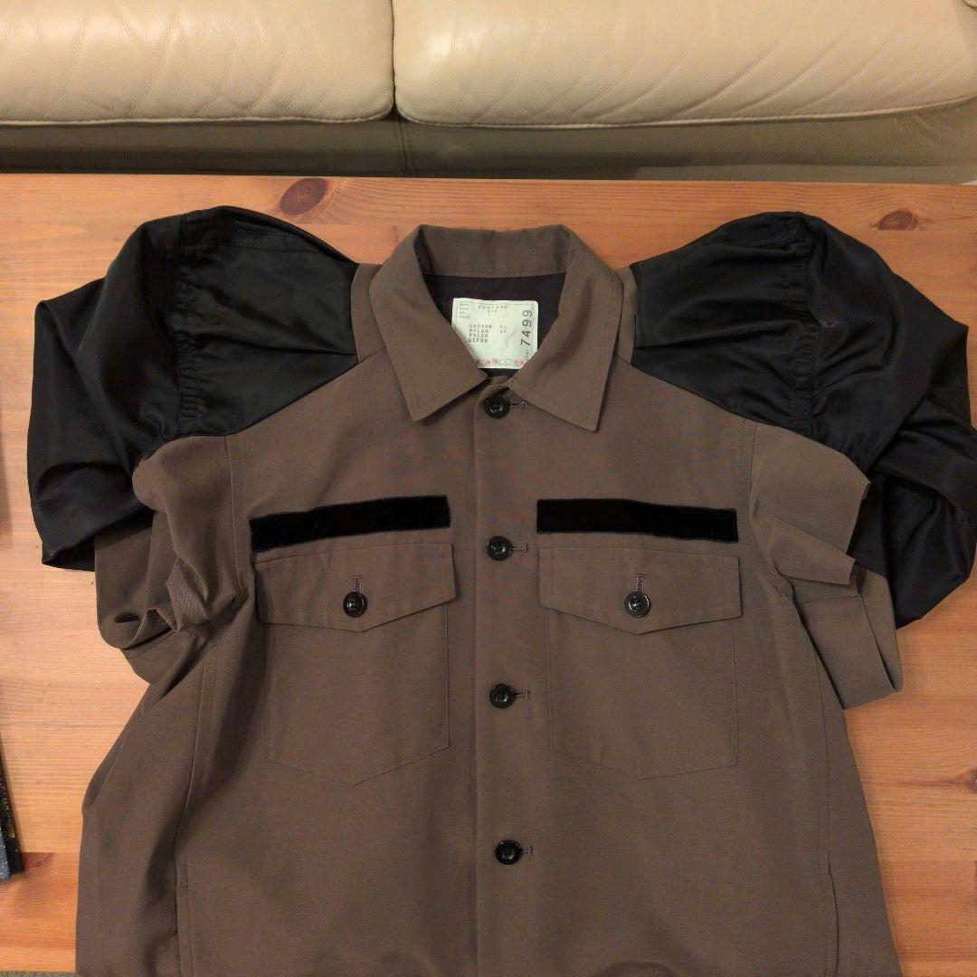 sacai 2024秋冬 バルーンスリーブ トップス チュニック サイズ1 - メルカリ