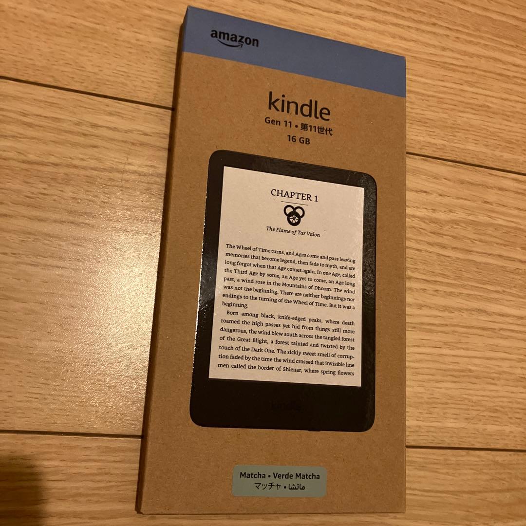 Amazon Kindle 11世代 16GB マッチャ Amazon Kindle 2024 (11th gen) 16GB Matcha Green Without Ads No Ads