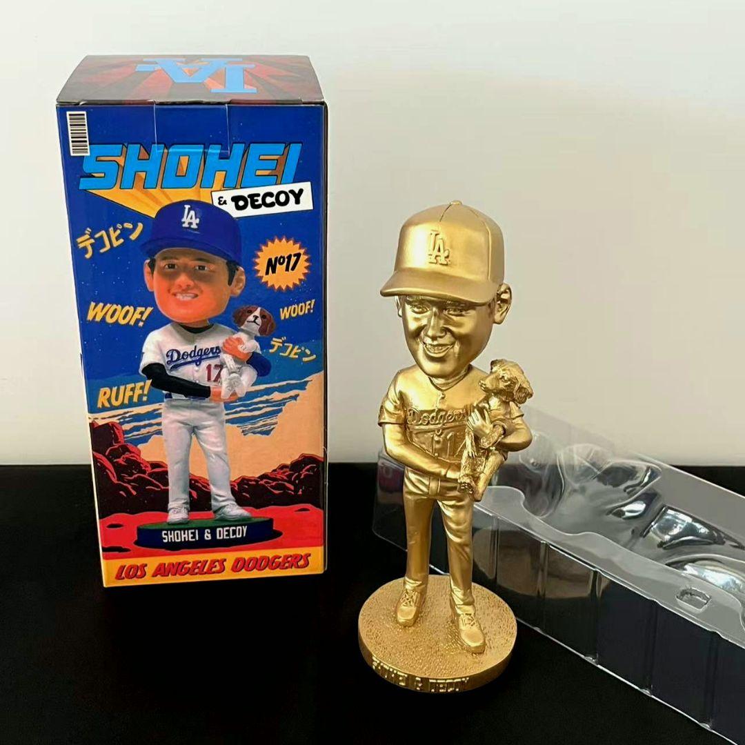 金色 大谷翔平 デコピン バブルヘッド 来場者限定 スタジアム配布
