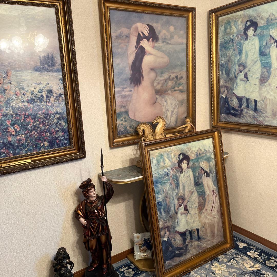 【更に値下げしました】大きな複製画《ルノアール》