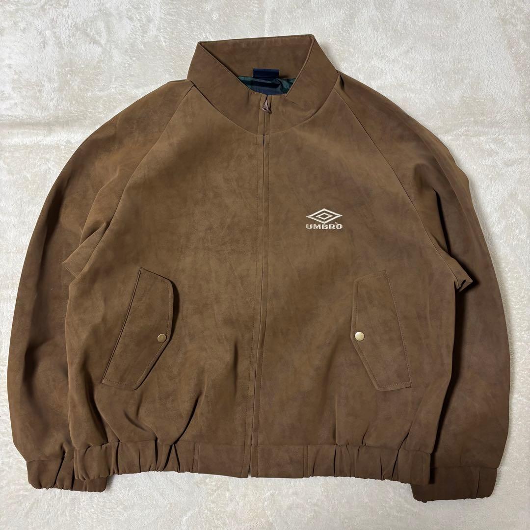 UMBRO Brushed Stand Collar Blouson ブラウン - メルカリ