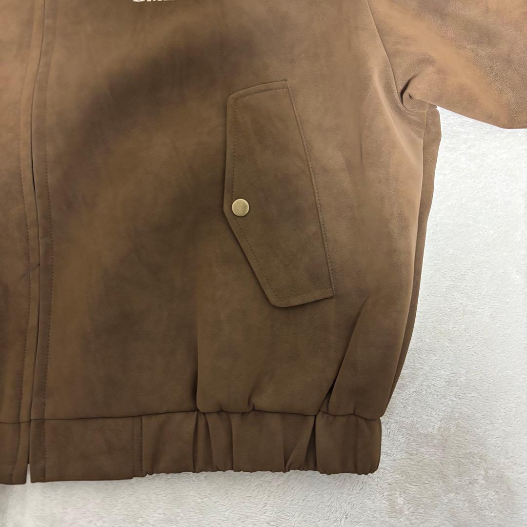 UMBRO Brushed Stand Collar Blouson ブラウン - メルカリ