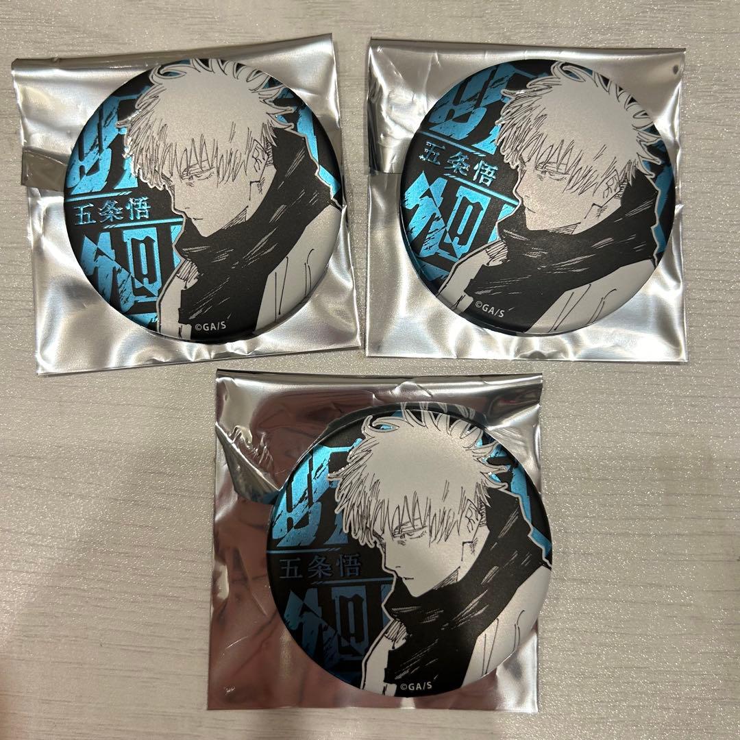 呪術廻戦展 五条悟 デコレクション缶バッジ