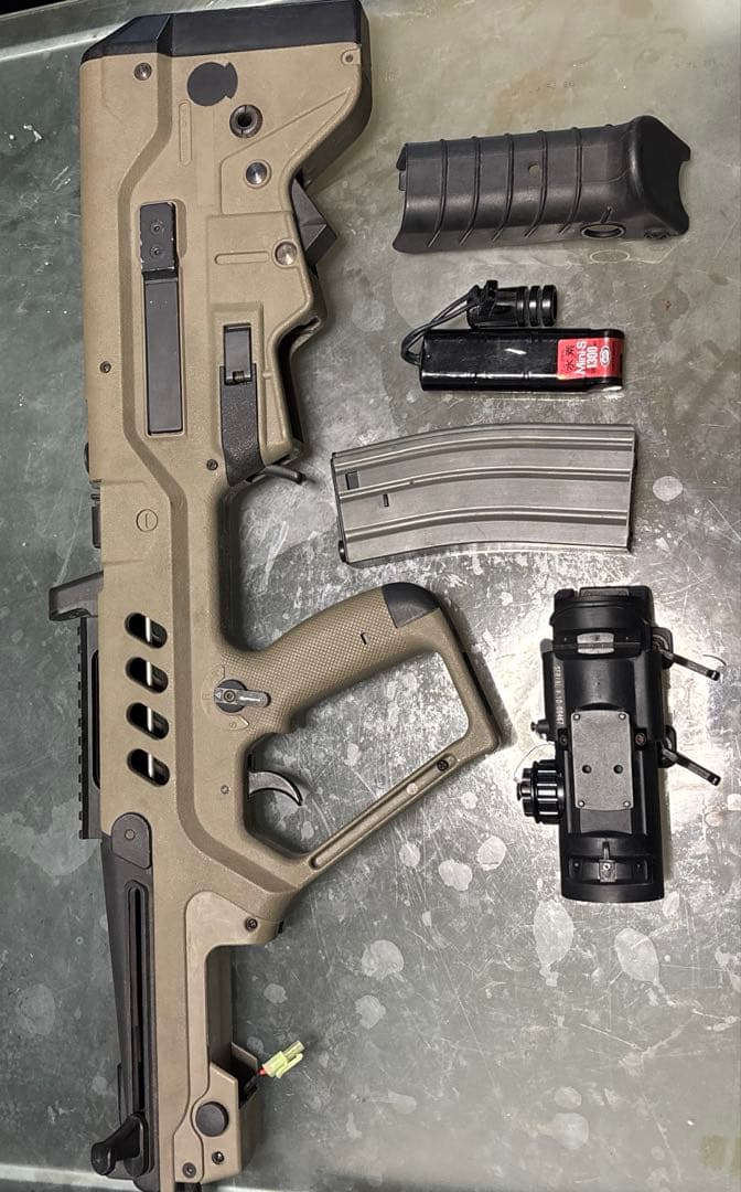 (N431)オリーブドラブ アサルトライフル 4倍スコープ付き 9% OFF