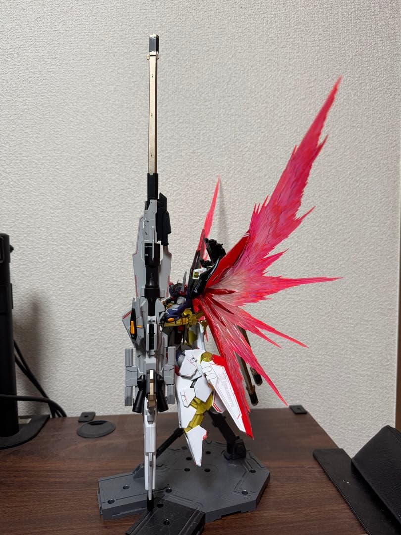 hgデスティニーガンダム SpecII ゼウスシルエット&光の翼