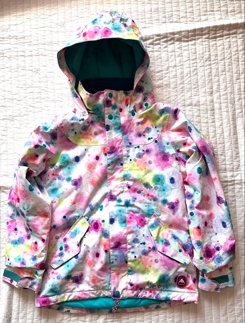 【美品】バートンスノーウェアキッズ　〔M〕ピンク 140㎝ BURTON バートン Kids' Skimmer Jacket スノーボード ウェア