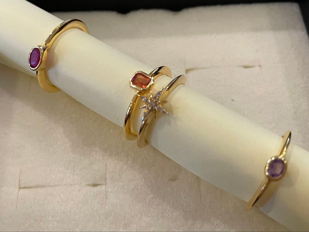 RT 154938 様専用 新品ARTIDA OUD スターダイヤモンドリング - メルカリ