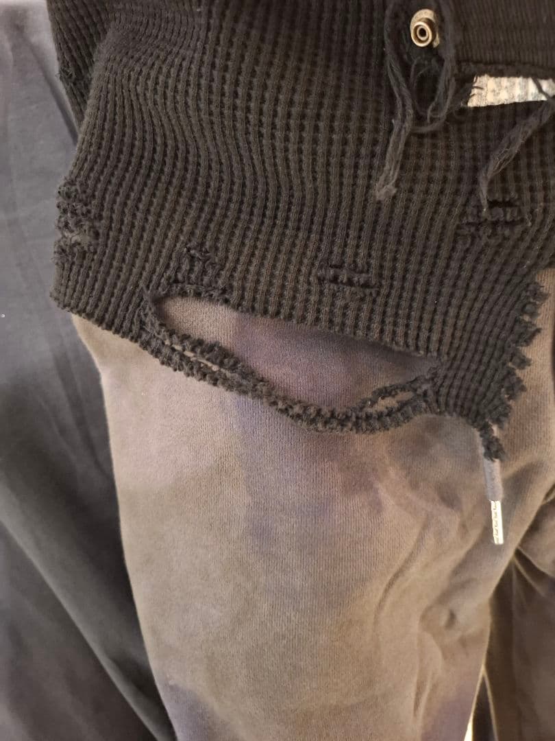 GRANCY クロスパッチダメージ サーマル ロンT S - メルカリ