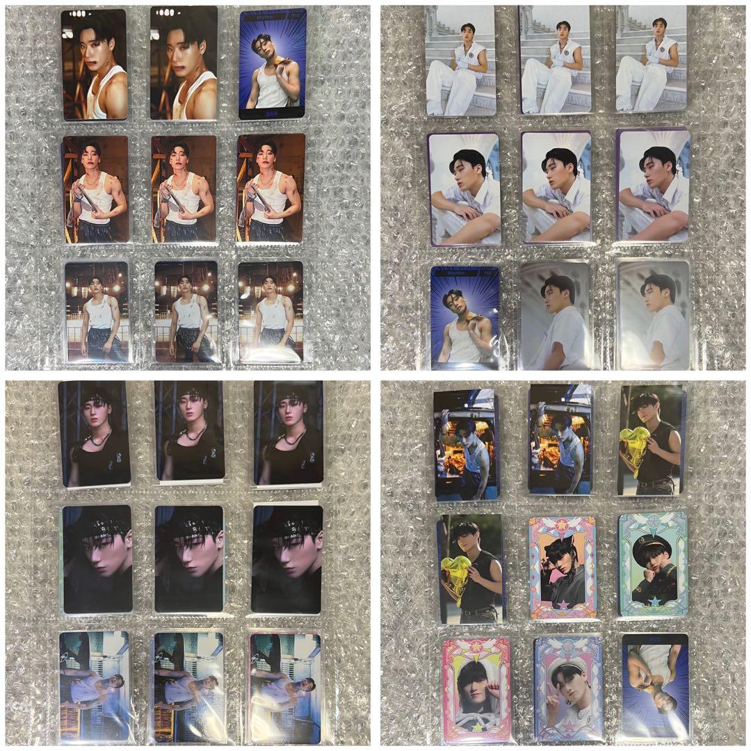 ATEEZ サン トレカ サイン グッズ