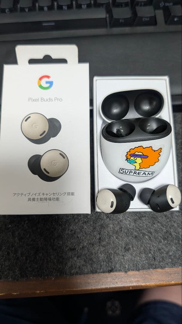 Google Pixel Buds Pro ホワイト/ブラック Google Pixel Buds Pro - Bluetooth Earphones with Active Noise