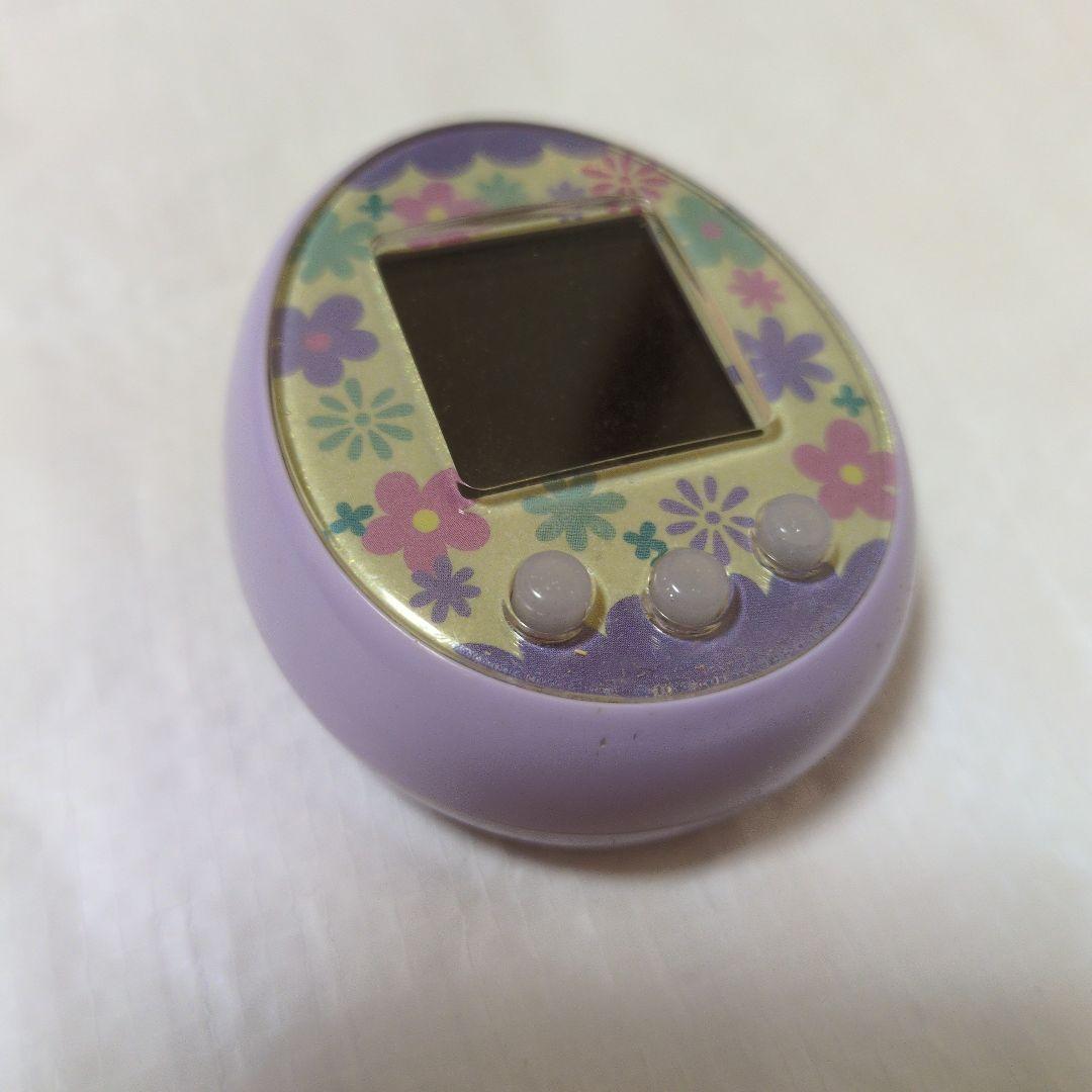 たまごっちみーつ　パステル　ラベンダー 花柄　パープル