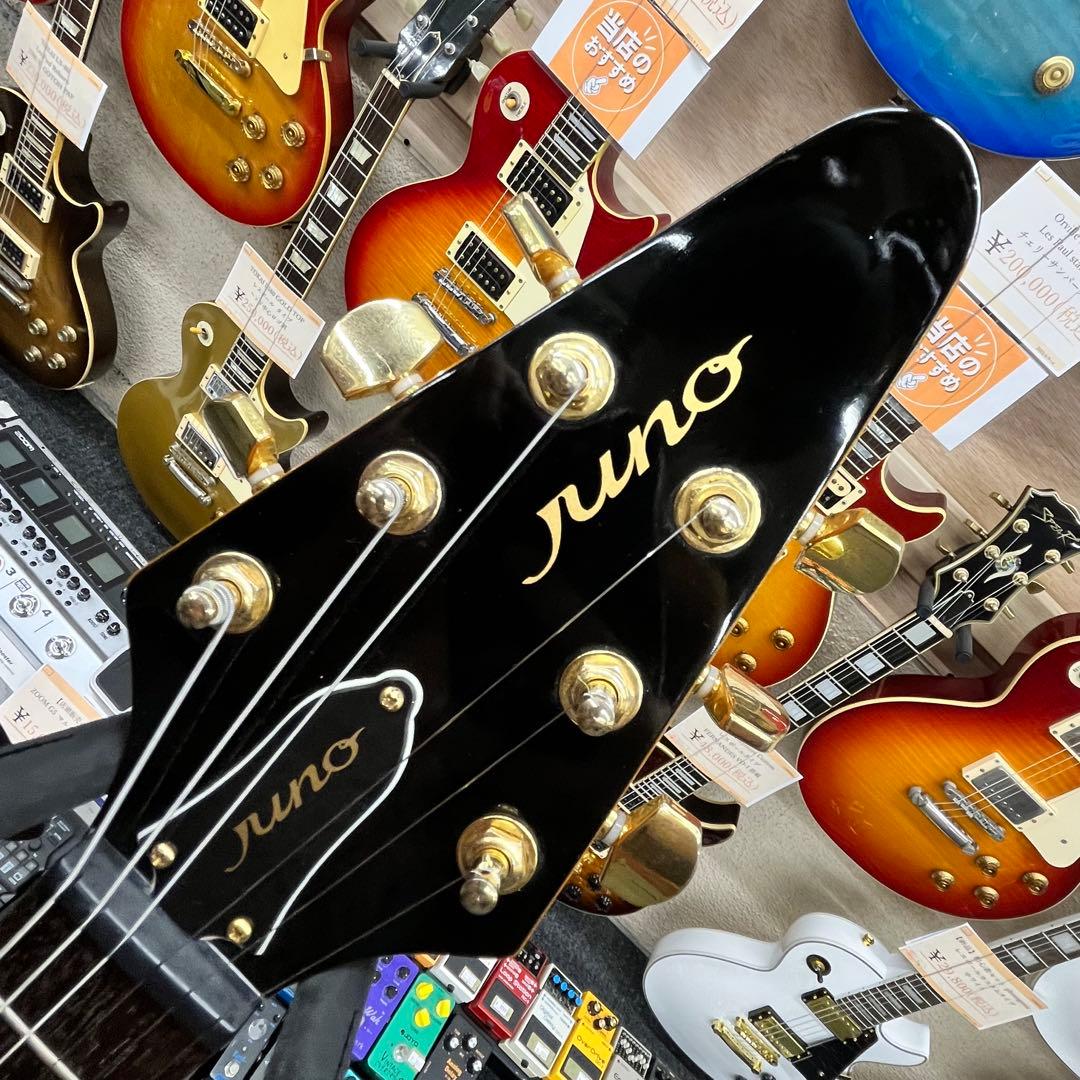 【11637】JUNO フライングV 変形ギター KORINA コリーナタイプ