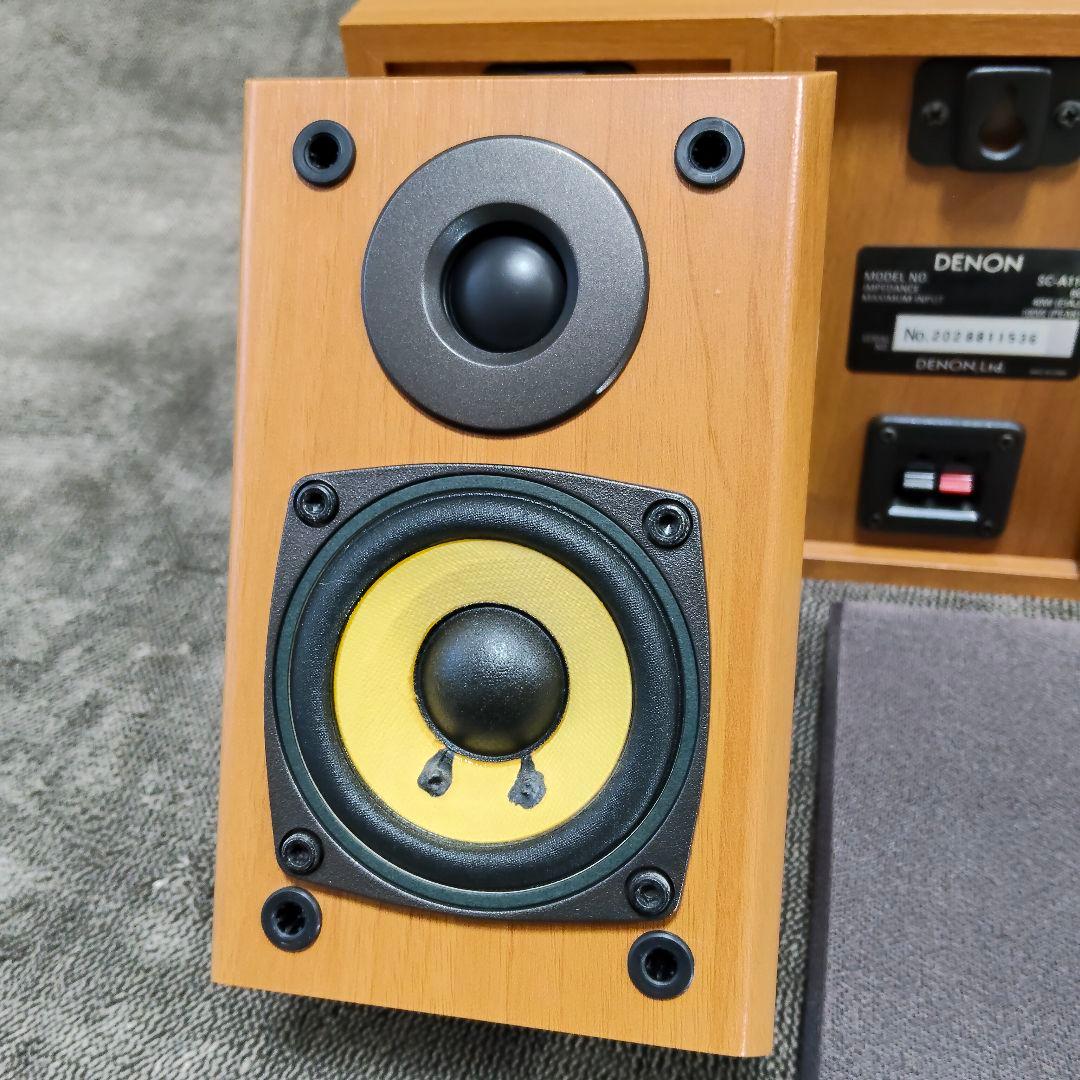 DENON デノン 5.1ch サラウンドスピーカーシステム 取説あり