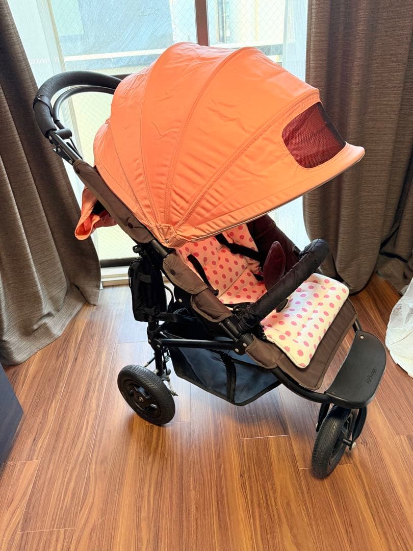 エアバギー ベビーカー オレンジ 室内保管 美品 3輪 コンテンツ | エアバギー公式オンラインストア[AIRBUGGY Official