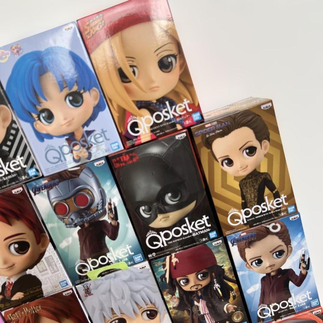 「新品未開封」Qposket スパイダーマンほか まとめ売り18体セット