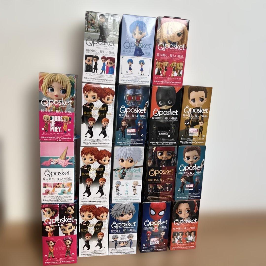 「新品未開封」Qposket スパイダーマンほか まとめ売り18体セット