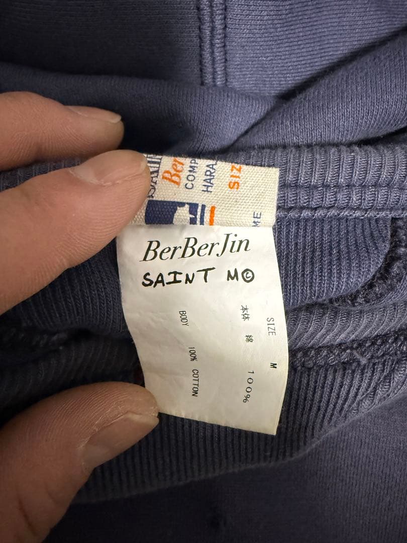 セントマイケル ベルベルジン 後付けダブルフェイスパーカー キムタク