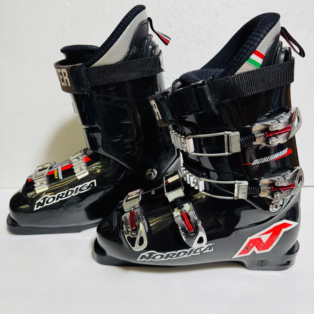 26.5cm Nordica Dobermann スキーブーツ ブラック格安激安