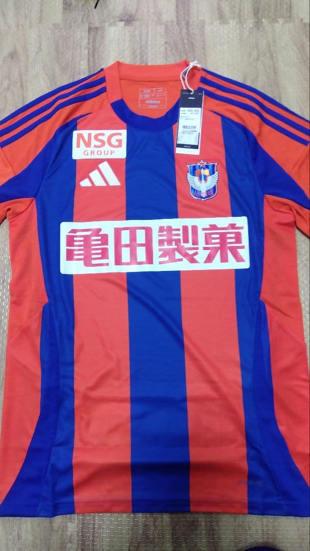 最終値下げ！【新品 • 未使用】アルビレックス新潟 1stユニフォーム Lサイズ 2025 アルビレックス新潟 1stユニフォーム／サッカーショップKAMO