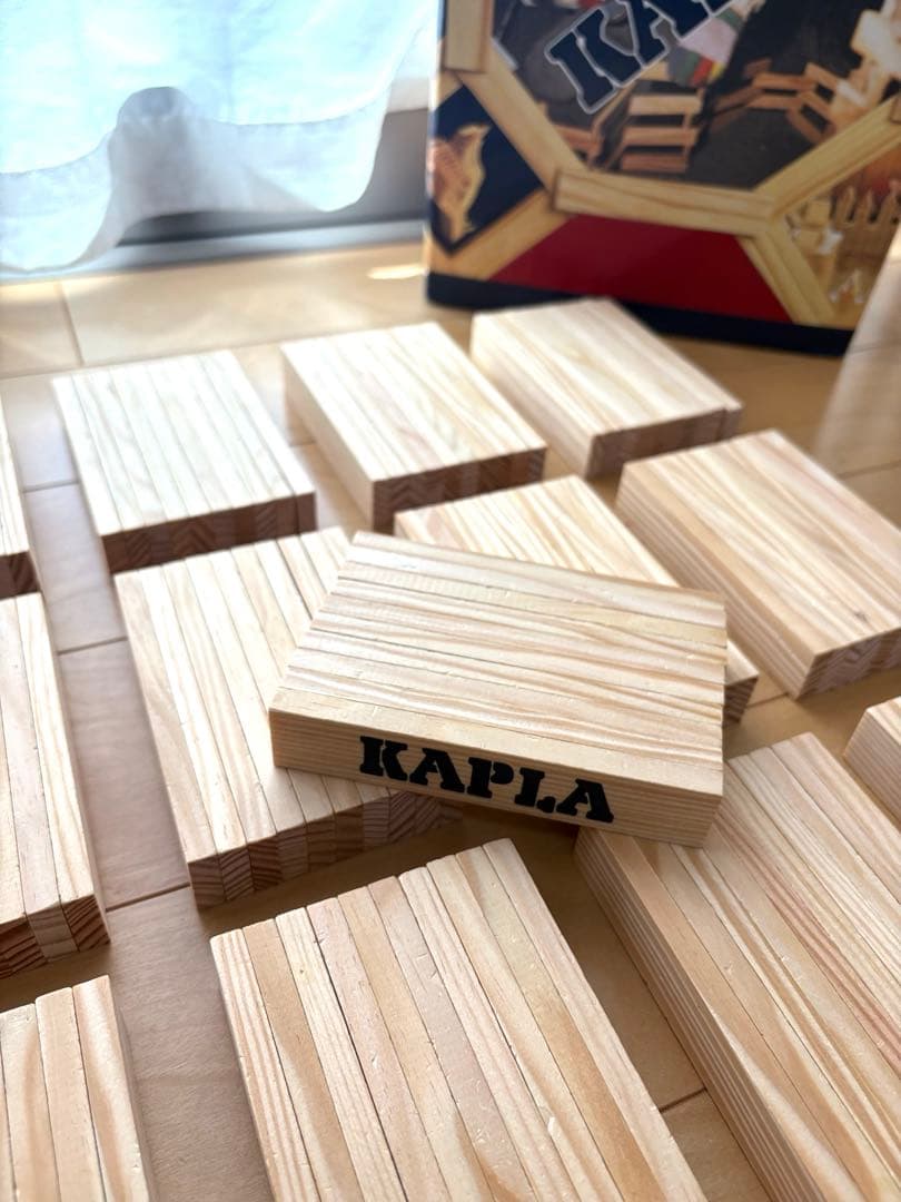 カプラ KAPLA 正規品 200ピース 木製ブロック 板 知育玩具 - メルカリ