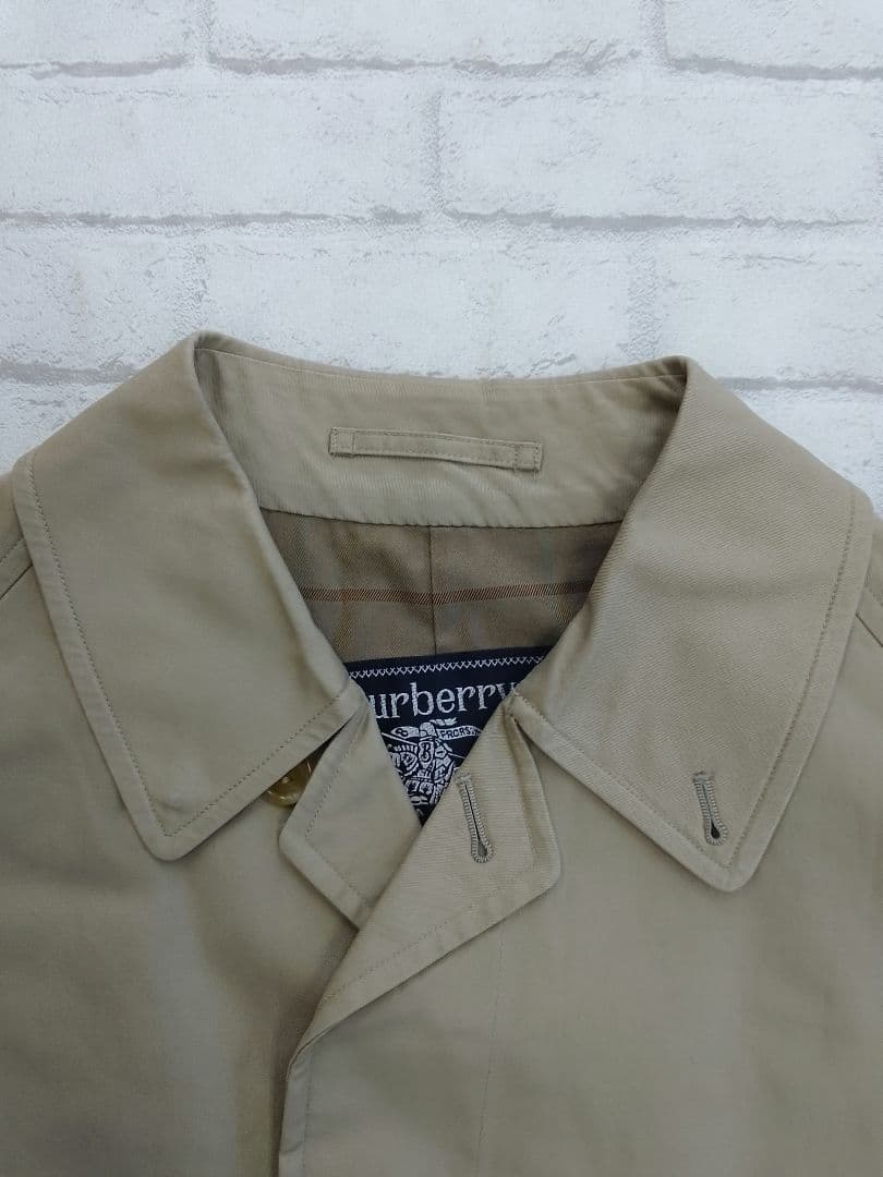 E71 BURBERRYS バーバリー トレンチコート 名前刺繍あり - メルカリ