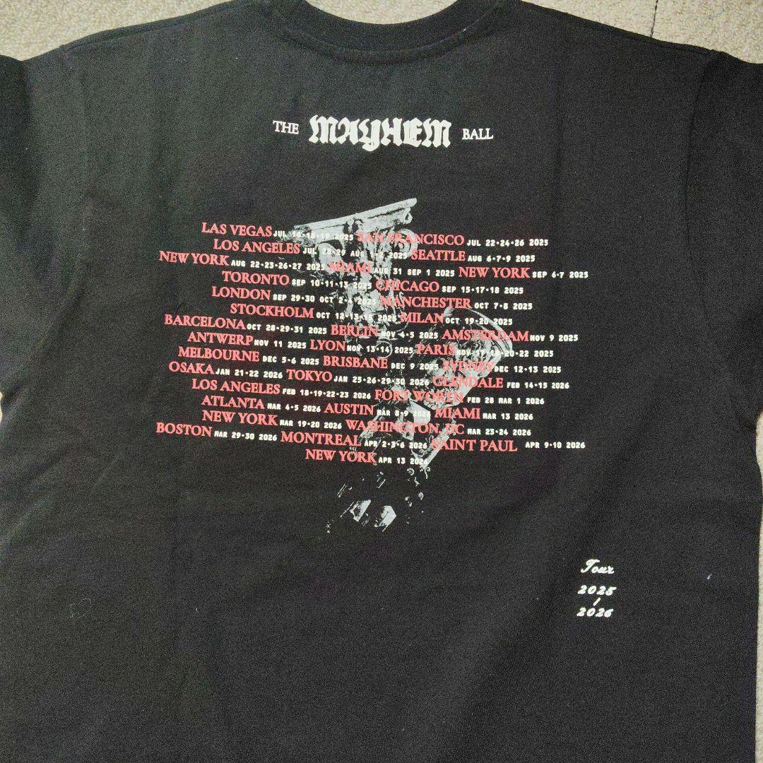 ツアーTシャツ Mサイズ THE MAYHEM BALL LADY GAGA - メルカリ
