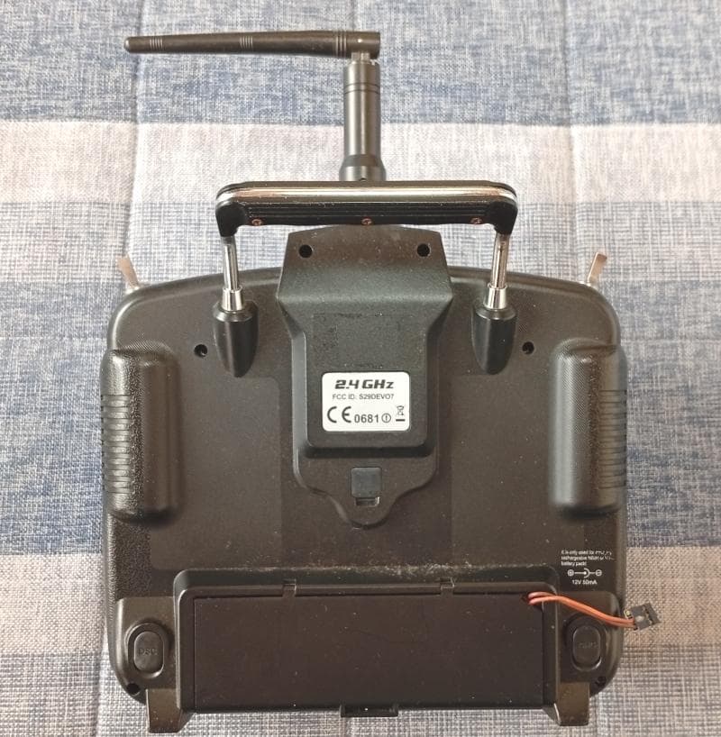 276--Walkera送信機7ch DEVO 7+受信機6ch RX601