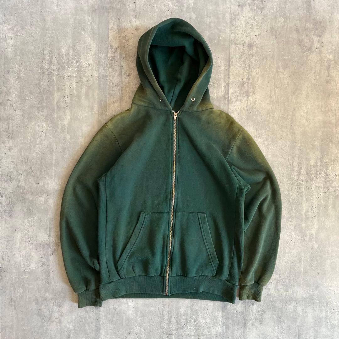 60-70s vintage】ジップパーカー 片爪 VENUSジップ フェード - メルカリ