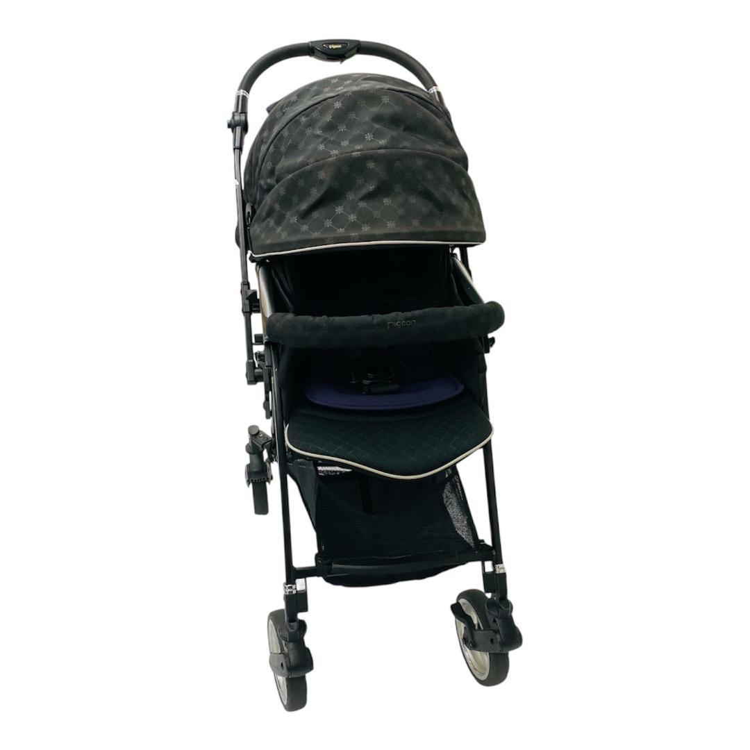Pigeon 最上級モデル プレミージュ ノワール ダイヤモンド ベビーカー