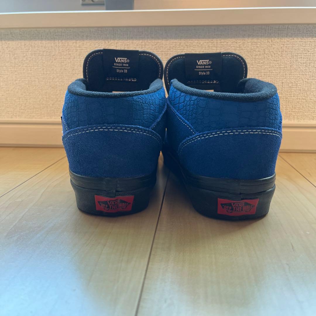 ilon様専用】VANS HALF CAB 青 スニーカー 24cm - メルカリ
