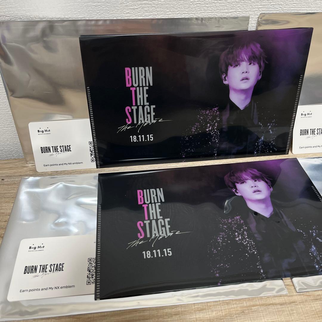BTS BURN THE STAGE チケットホルダー 限定特典 クリアファイル - メルカリ