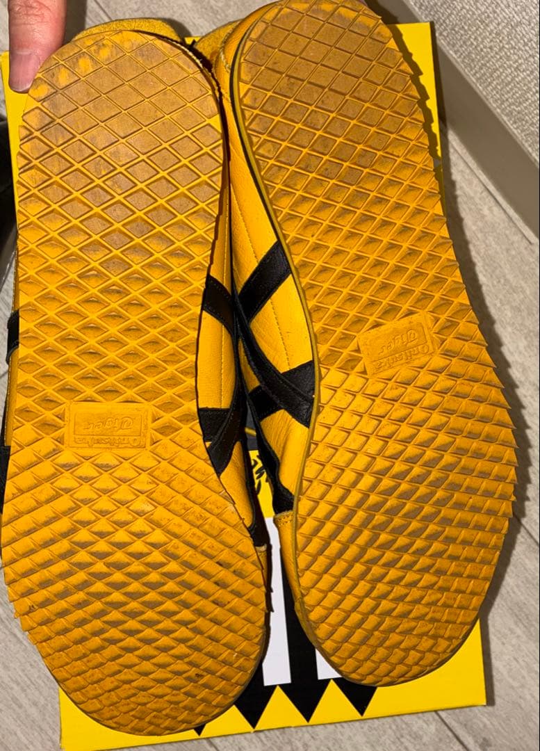 オニツカタイガー　メキシコ　Mexico 66 SD 26.5cm イエロ