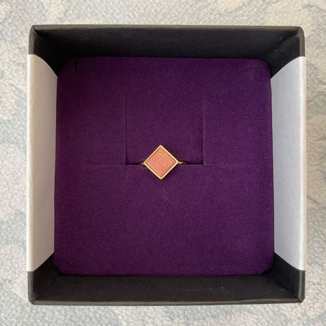 刀剣乱舞 後家兼光 蒔絵-彩-リング U-TREASURE K18 指輪 限定品