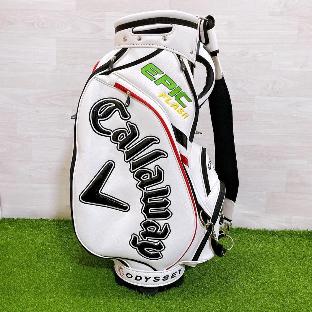 極美品 キャロウェイ EPIC FLASH キャディバッグ ツアーモデル 希少